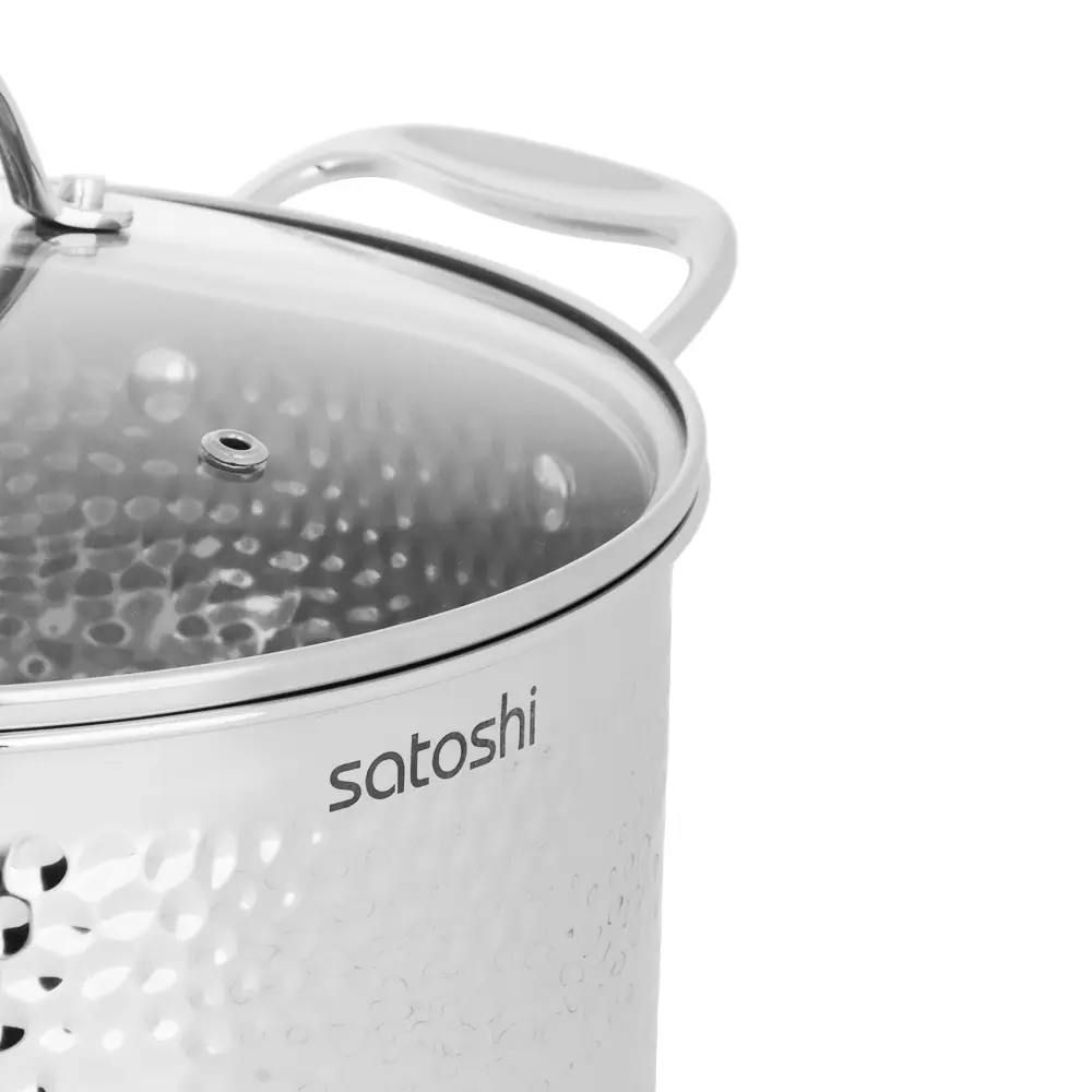 SATOSHI Арзон Кастрюля 24х13,5см. 5,9л. со стекл. крышкой, индукция - #3