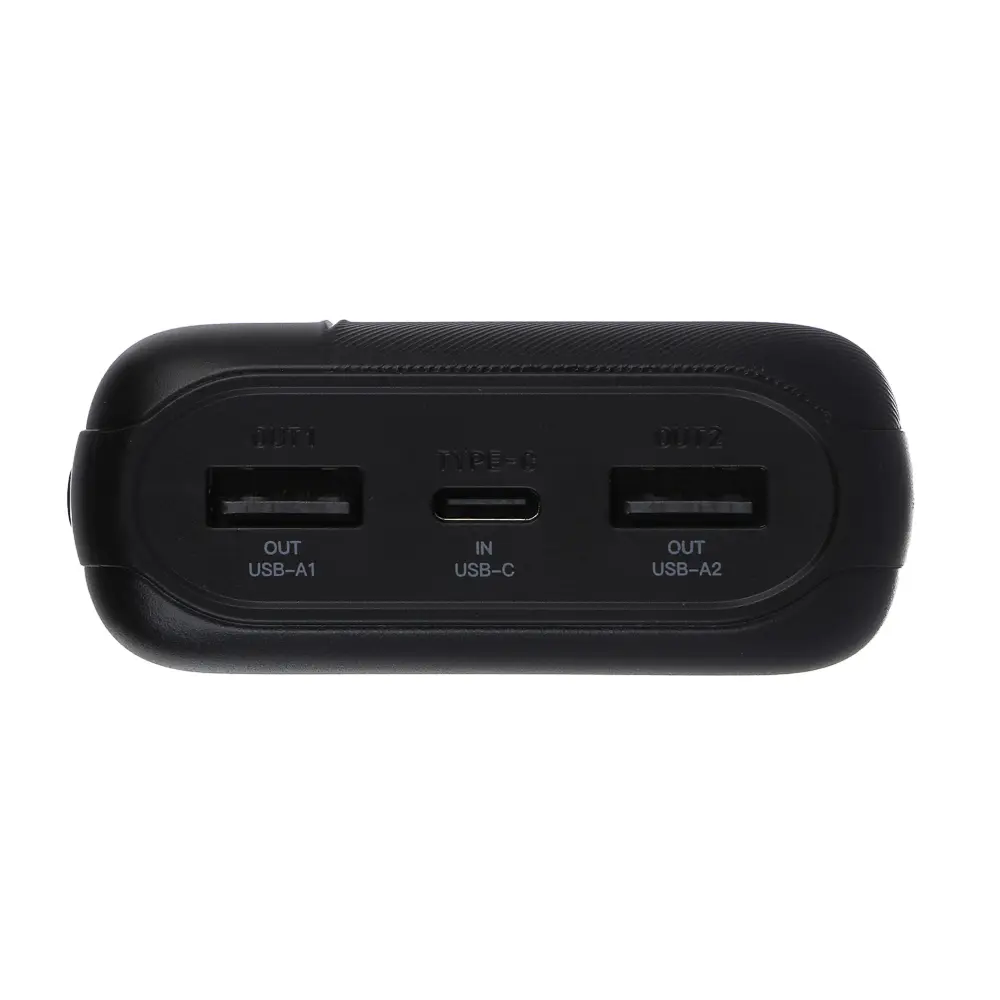 Аккумулятор мобильный BY Multivolt 20000мАч, 2xUSB-A, 1xUSB-C, 1xMicro-USB, 10W, пластик, чёрный - #9