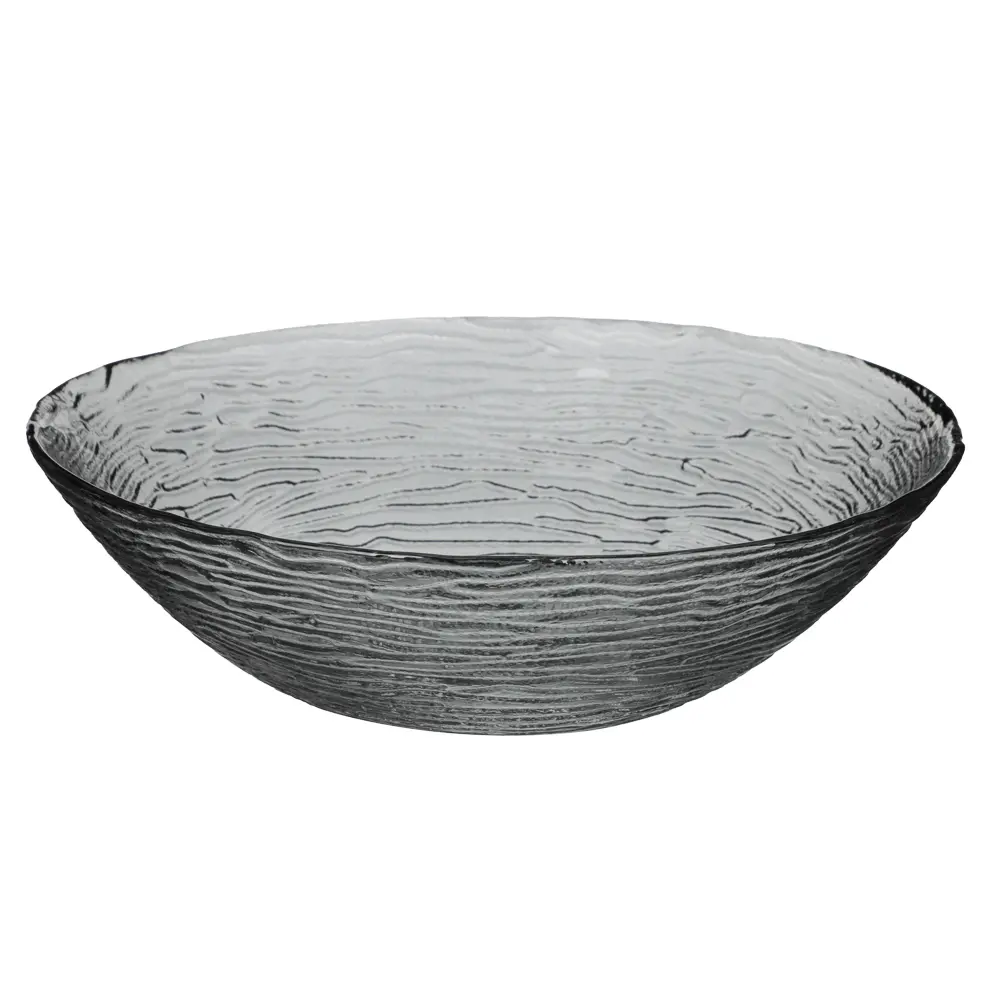 Салатник тм MILLIMI Стумп, стекло, 19,5x6,2см - #1