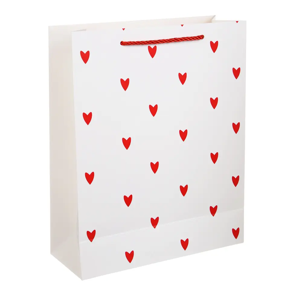 Пакет подарочный бумажный тм LADECOR L 26x32x10 см, 4 дизайна - #5