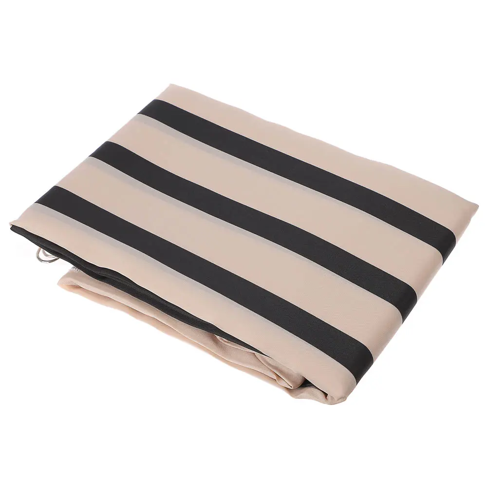 Штора для ванной тм VETTA Tessa, полиэстер 90 г/м2, 180x200см, 12 металлических колец - #3