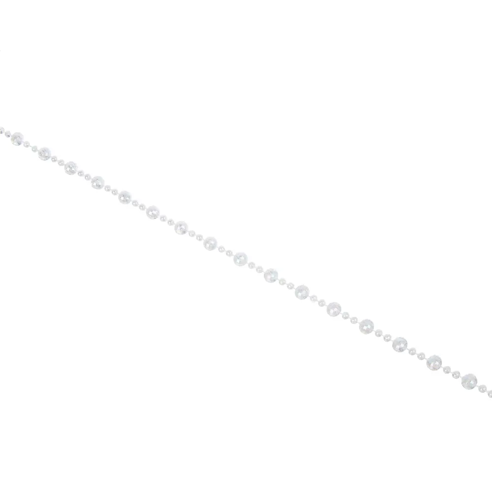 Бусы декоративные тм СНОУ БУМ 0,8x270 см, пластик, прозрачный,  26-570 - #1