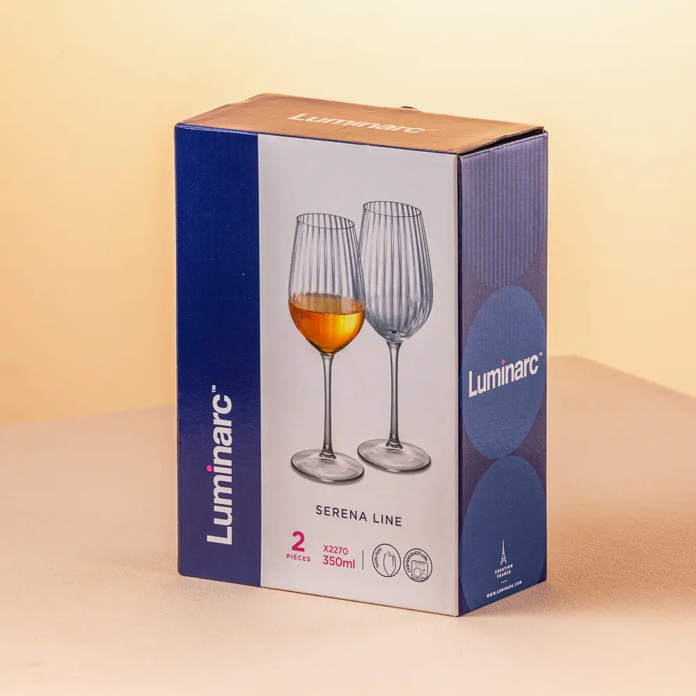 LUMINARC Serena Line Набор бокалов для вина 2шт 350мл, стекло - #1
