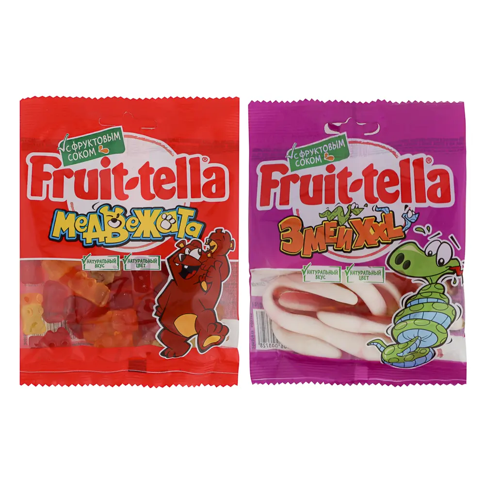 Мармелад жевательный Fruittella, в ассортименте, 70 г - #1