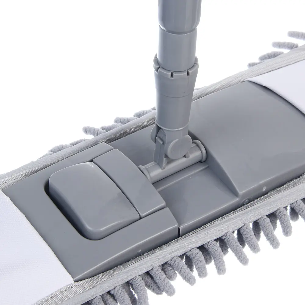 Швабра со смен.насадкой тм VETTA, ручка телескоп. 70-120см, окраш. металл, насадка микрофибра 70г/м2 - #14