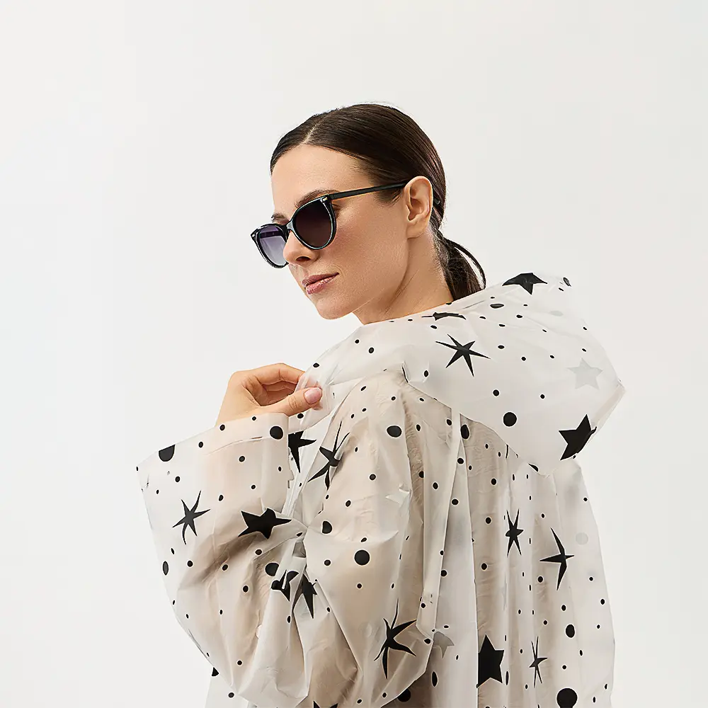 Дождевик "Звезды" тм INBLOOM, 105х62см, 110мкм, ЭВА - #5