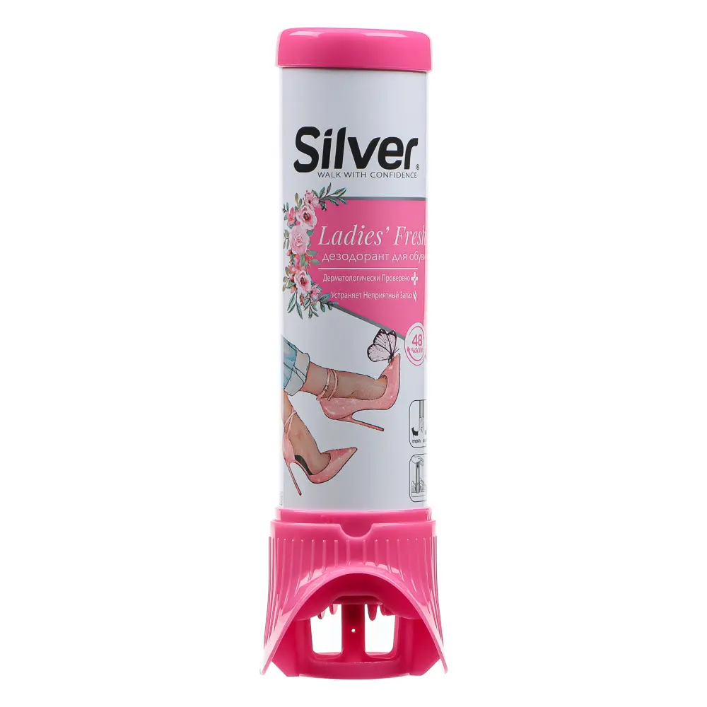 SILVER Spray Дезодорант для обуви Ladies Fresh 100 мл (12) W - #2