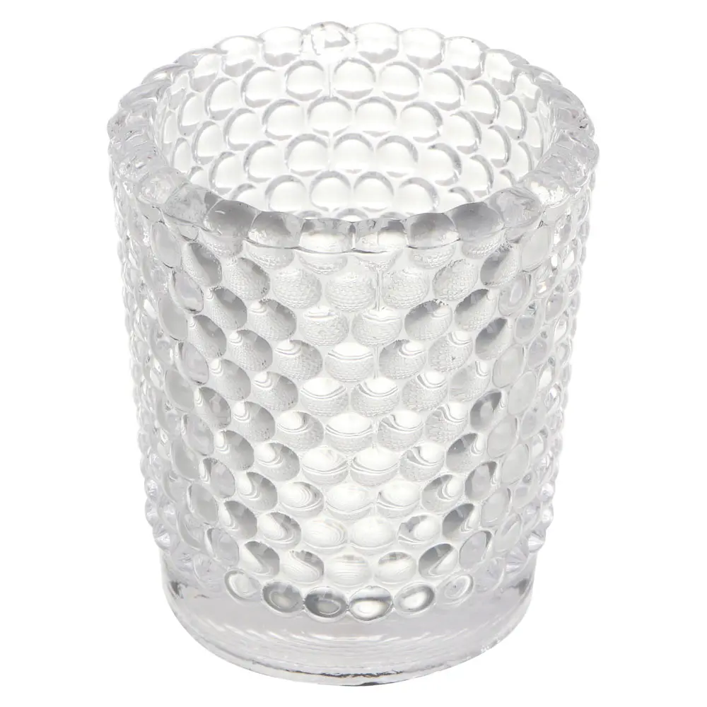 Подсвечник тм LADECOR "Стакан" стеклянный, 5,6x5,6x6,4 см - #2