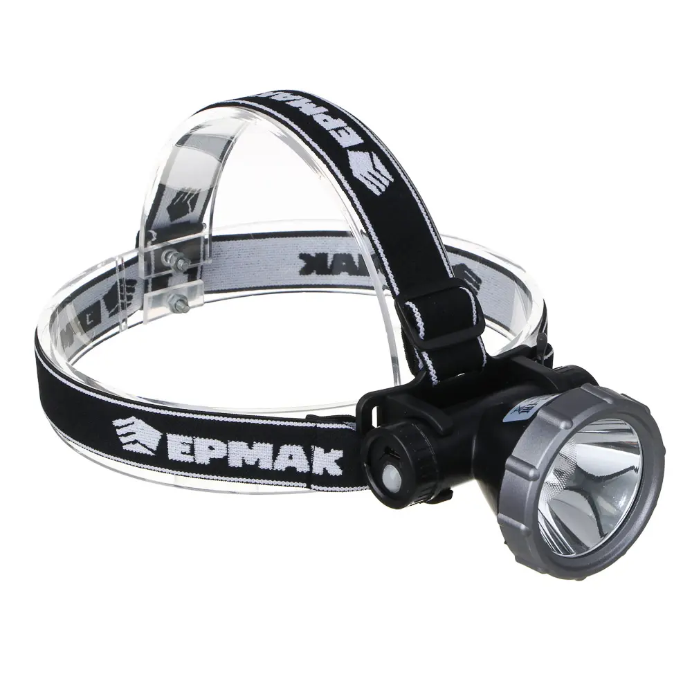 Фонарь налобный тм ЕРМАК, XH-P50 LED, 3 режима, 2000мАч, 8,3х6х7,3см, USB кабель, пластик - #1