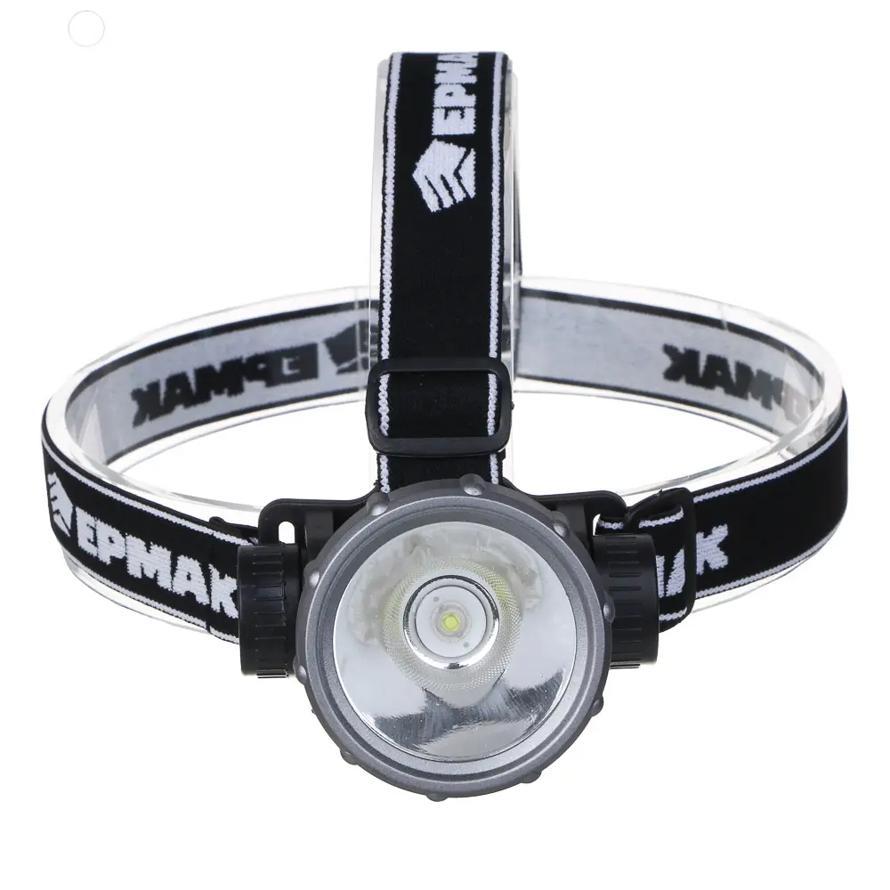 Фонарь налобный тм ЕРМАК, XH-P50 LED, 3 режима, 2000мАч, 8,3х6х7,3см, USB кабель, пластик - #2