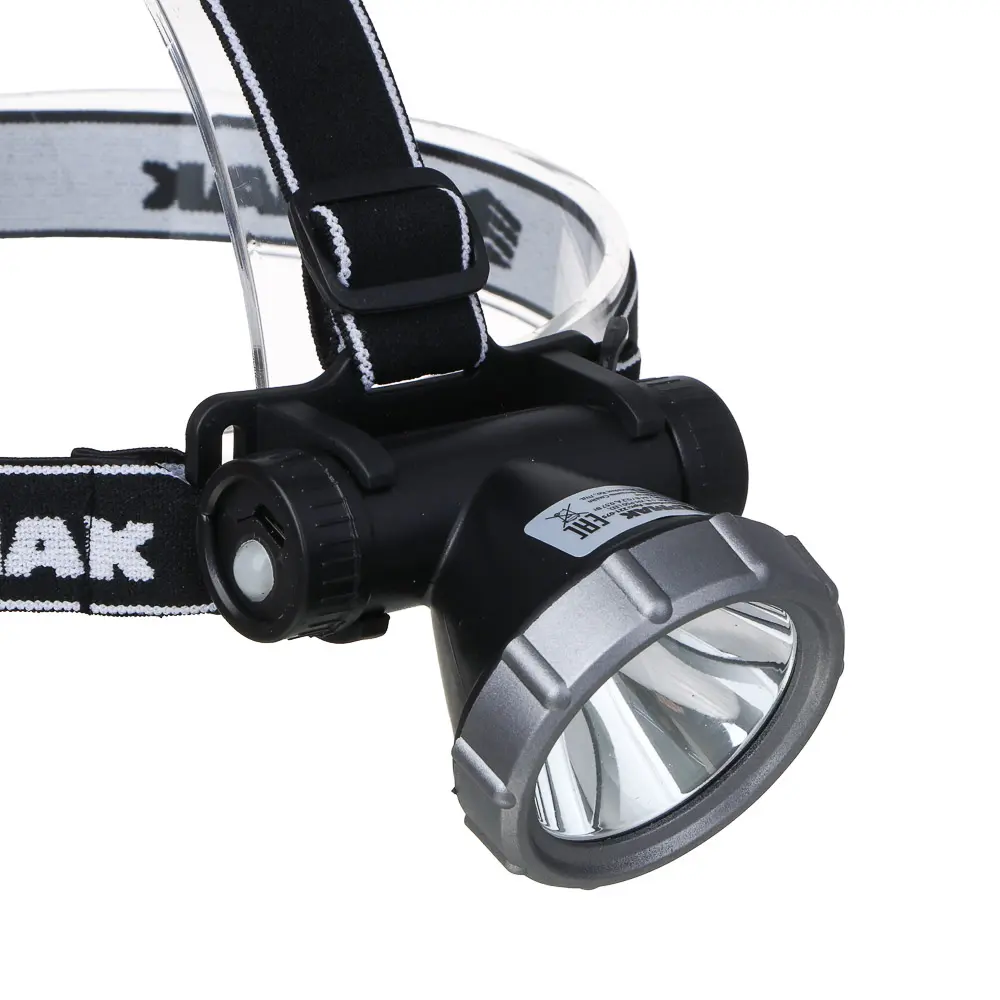 Фонарь налобный тм ЕРМАК, XH-P50 LED, 3 режима, 2000мАч, 8,3х6х7,3см, USB кабель, пластик - #6