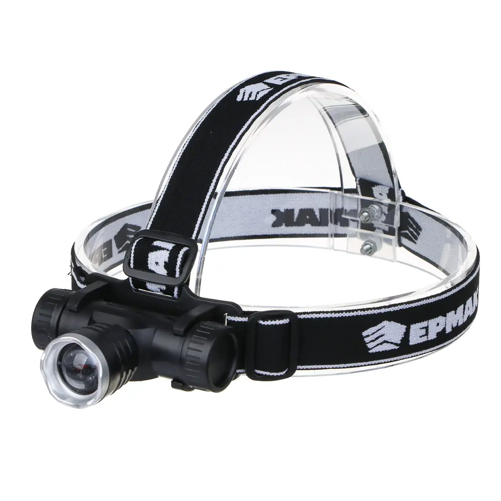 Фонарь налобный тм ЕРМАК, CREE XPE LED, 4 режима, 1200мАч, 8,3х3,8х7,3см, USB кабель, пластик - #3