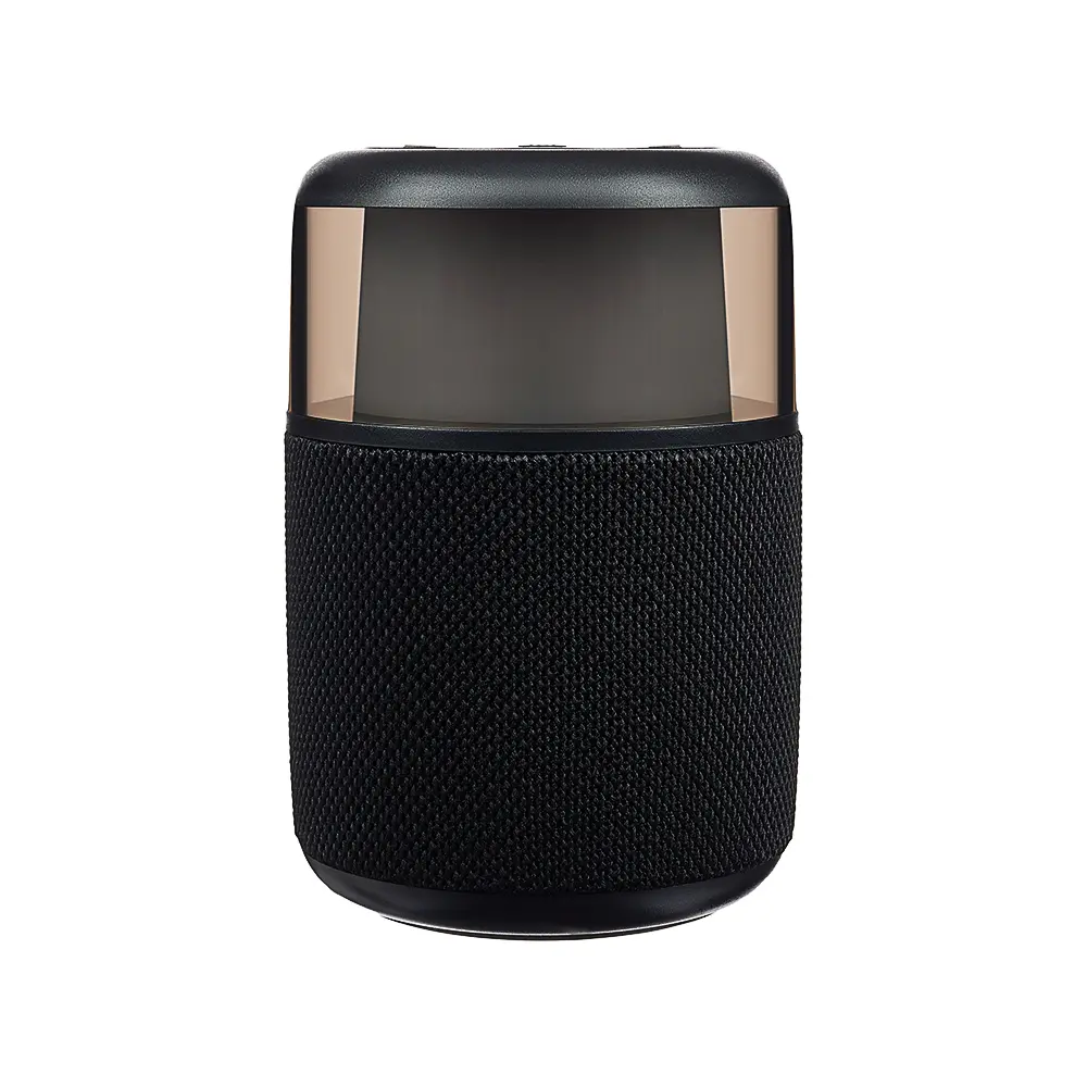 Колонка беспроводная BY GlowSound Mini, 5 Вт,подсветка, 1200мАч, microSD, ВШГ 12x8x8см, черный - #6