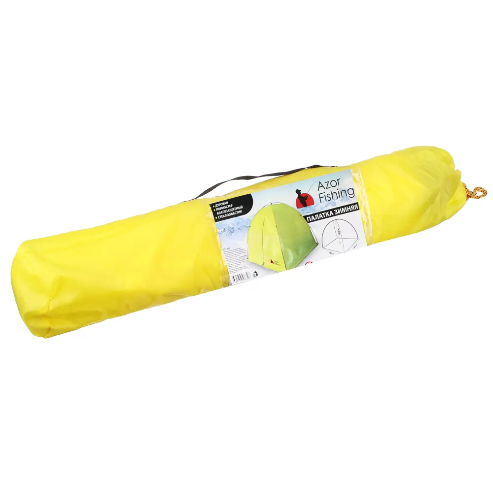 AZOR FISHING Палатка зимняя, дуговая, полиэстер, стеклопластик,185х185х140см - #2