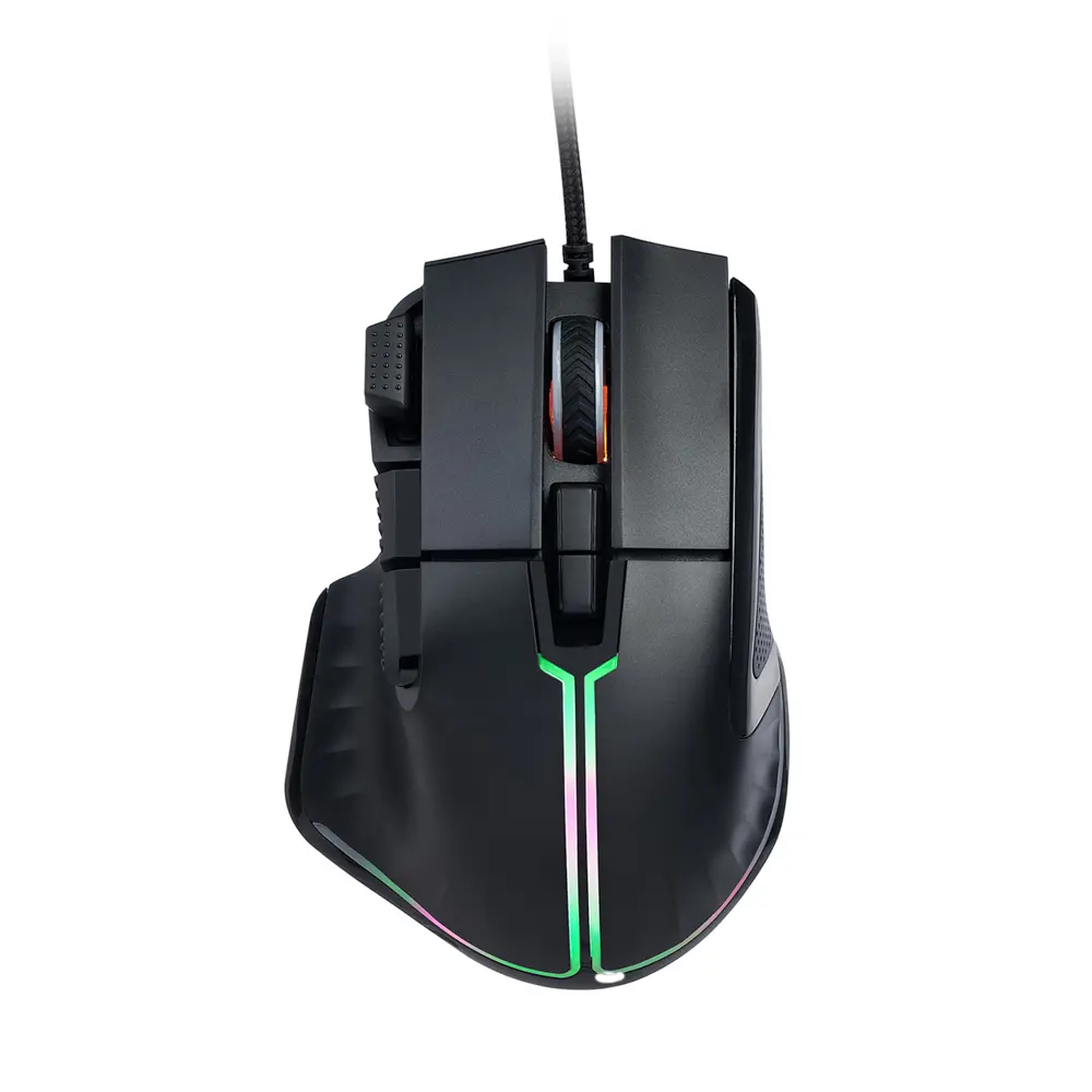 Игровая мышь проводная BY Saiga 12000dpi,9D,PMW3360,RGB,220см - #1