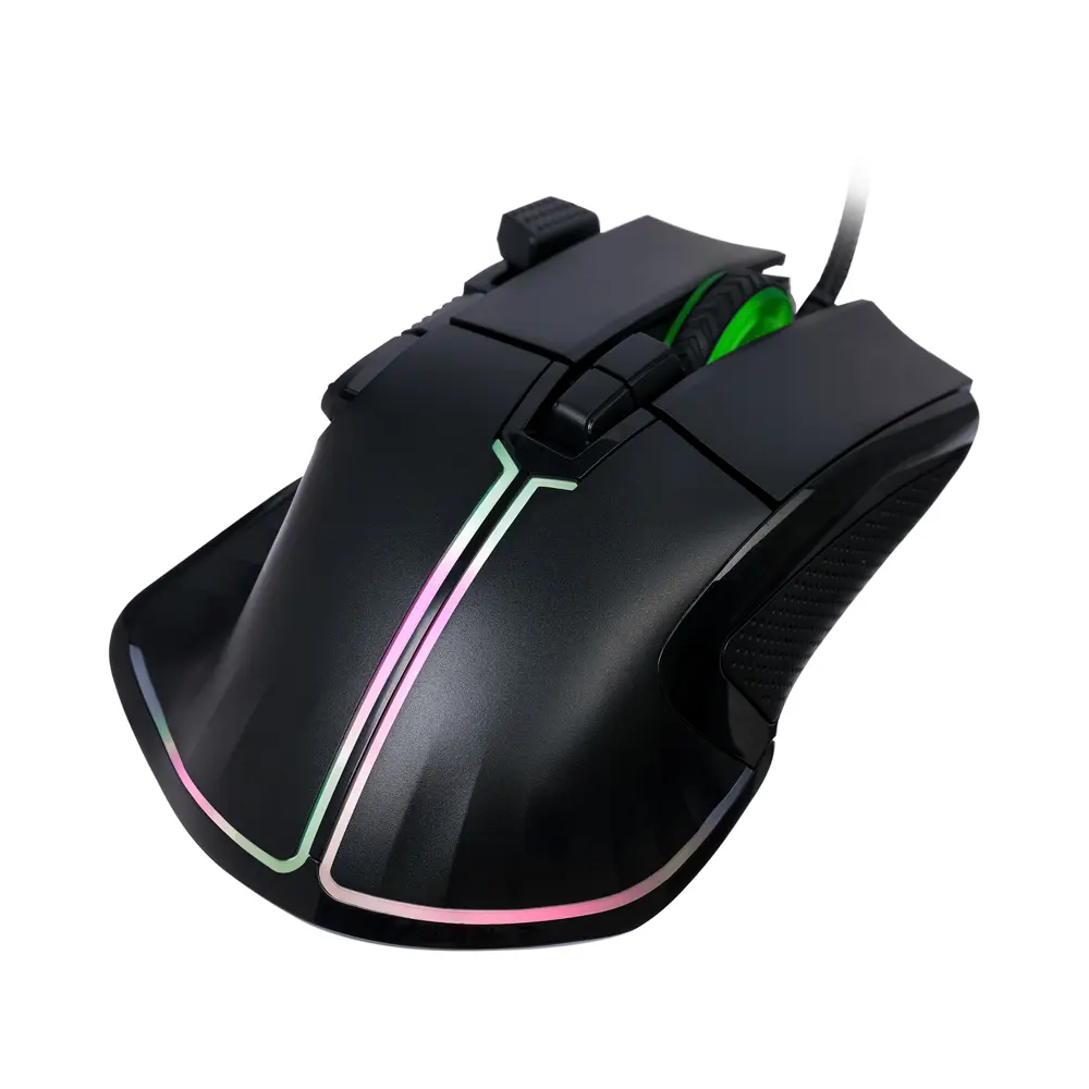 Игровая мышь проводная BY Saiga 12000dpi,9D,PMW3360,RGB,220см - #3