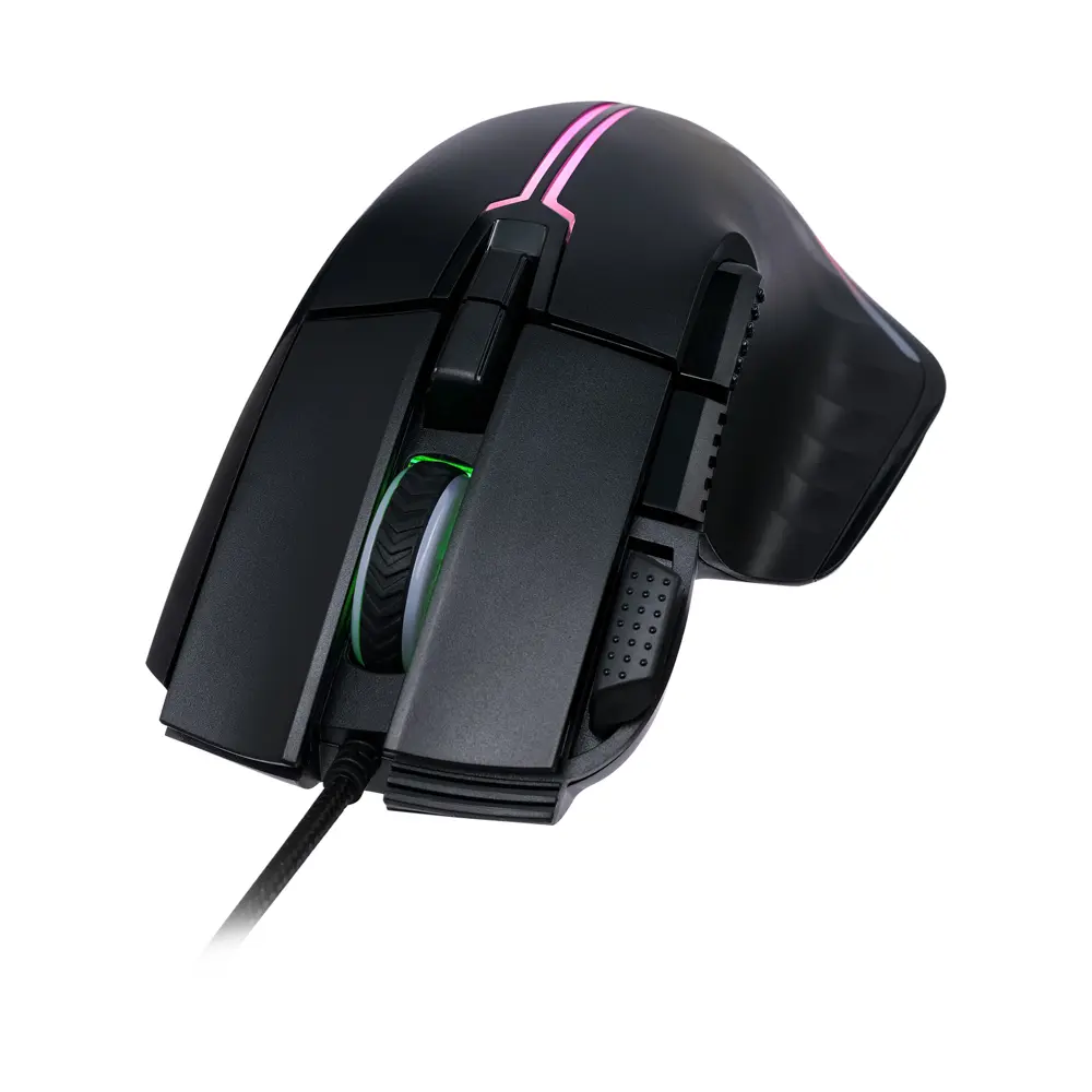 Игровая мышь проводная BY Saiga 12000dpi,9D,PMW3360,RGB,220см - #4