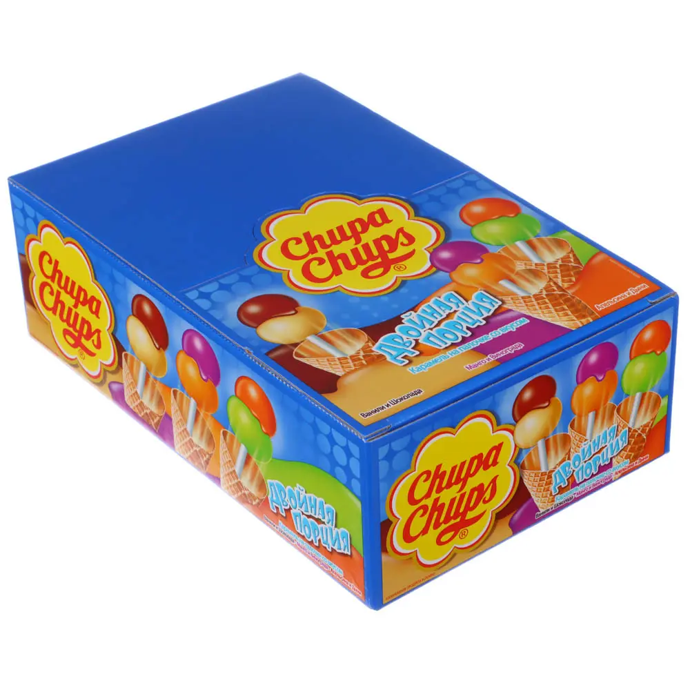 Карамель CHUPA CHUPS Двойная порция ассорти, 16,8 г - #4
