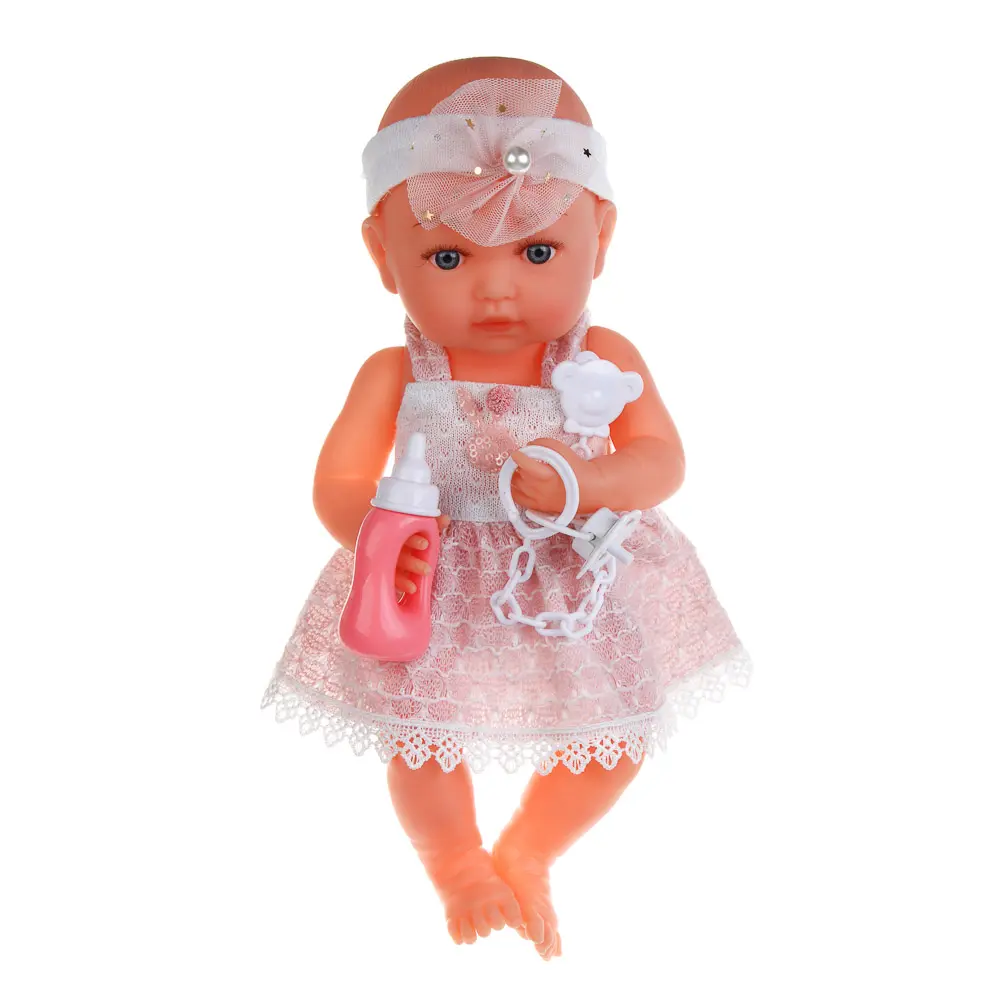 ИГРОЛЕНД Пупс виниловый 35 см, PVC, полиэстер, 18,5х11х37 см - #3