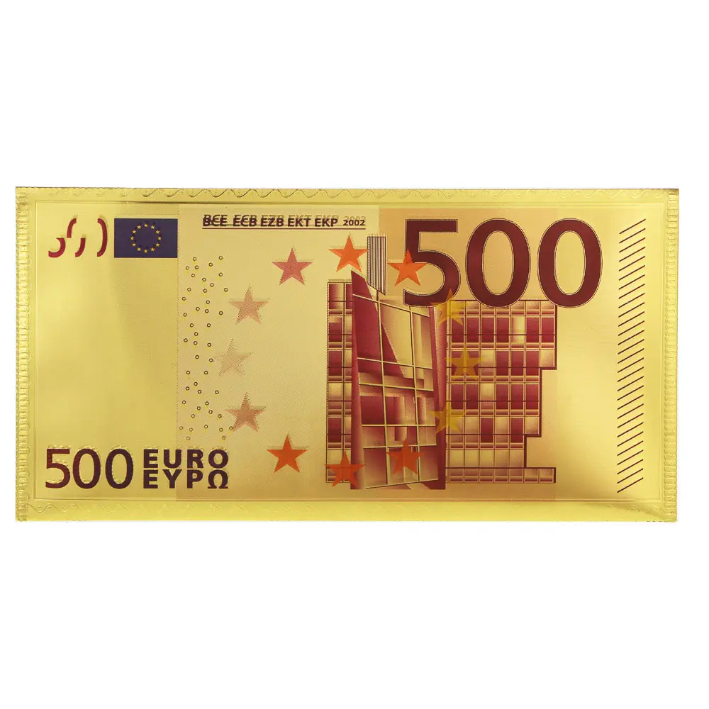 Конверт для денег 9x18см, золотой, пластик, 3 дизайна, 521054/079 - #4