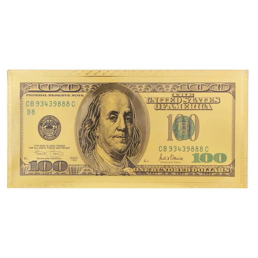 Конверт для денег 9x18см, золотой, пластик, 3 дизайна, 521054/079 - #5