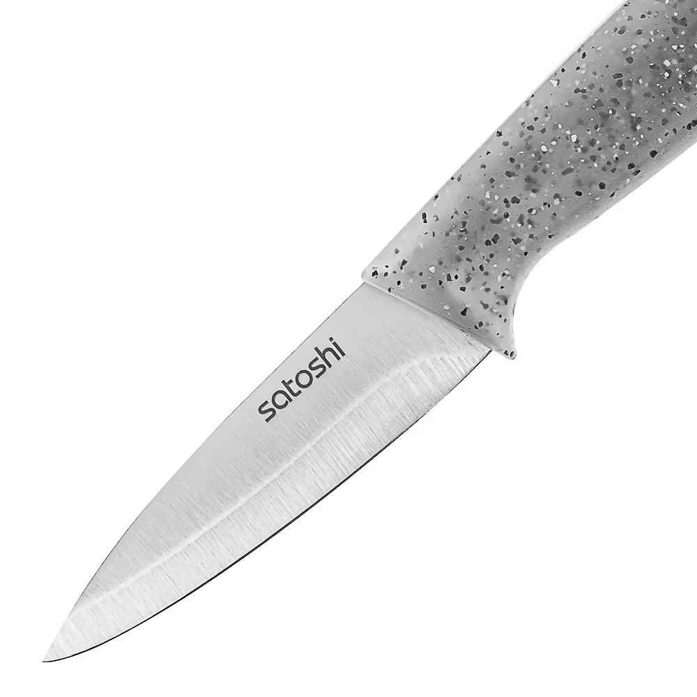 SATOSHI Ивуа Нож кухонный овощной 9см - #2