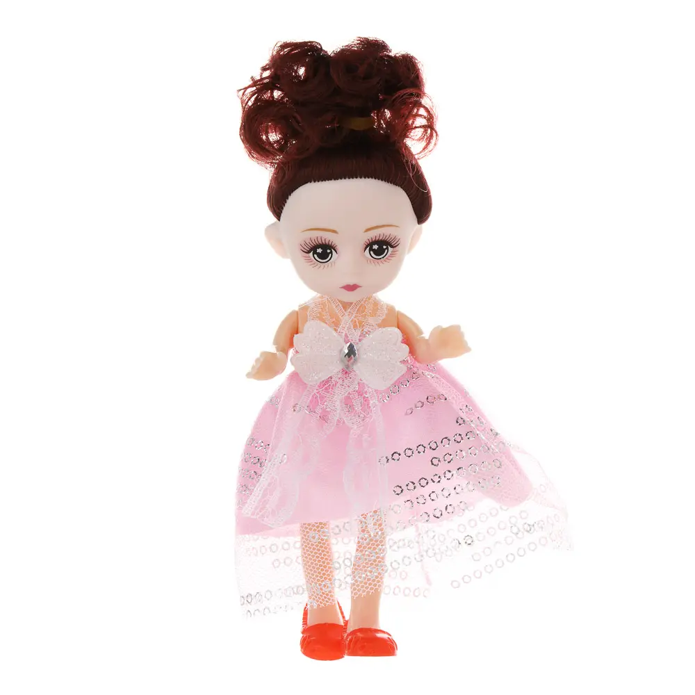 Кукла шарнирная 15 см с акс., PP, PVC, ABS, тм ИГРОЛЕНД - #6