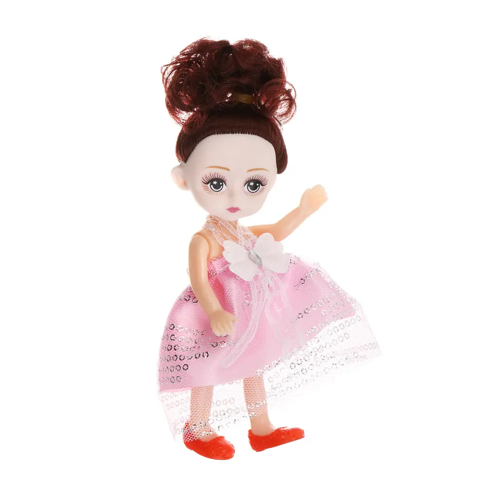 Кукла шарнирная 15 см с акс., PP, PVC, ABS, тм ИГРОЛЕНД - #8