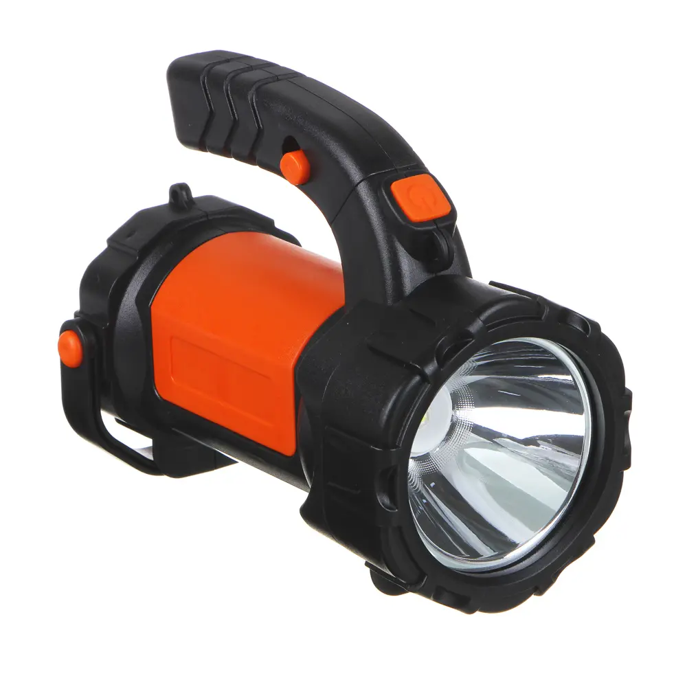 Фонарь прожектор тм ЕРМАК, 1LED+1COB, 2400мАч, Type-C,Power Bank, 91х137х175мм, пластик,красный свет - #1
