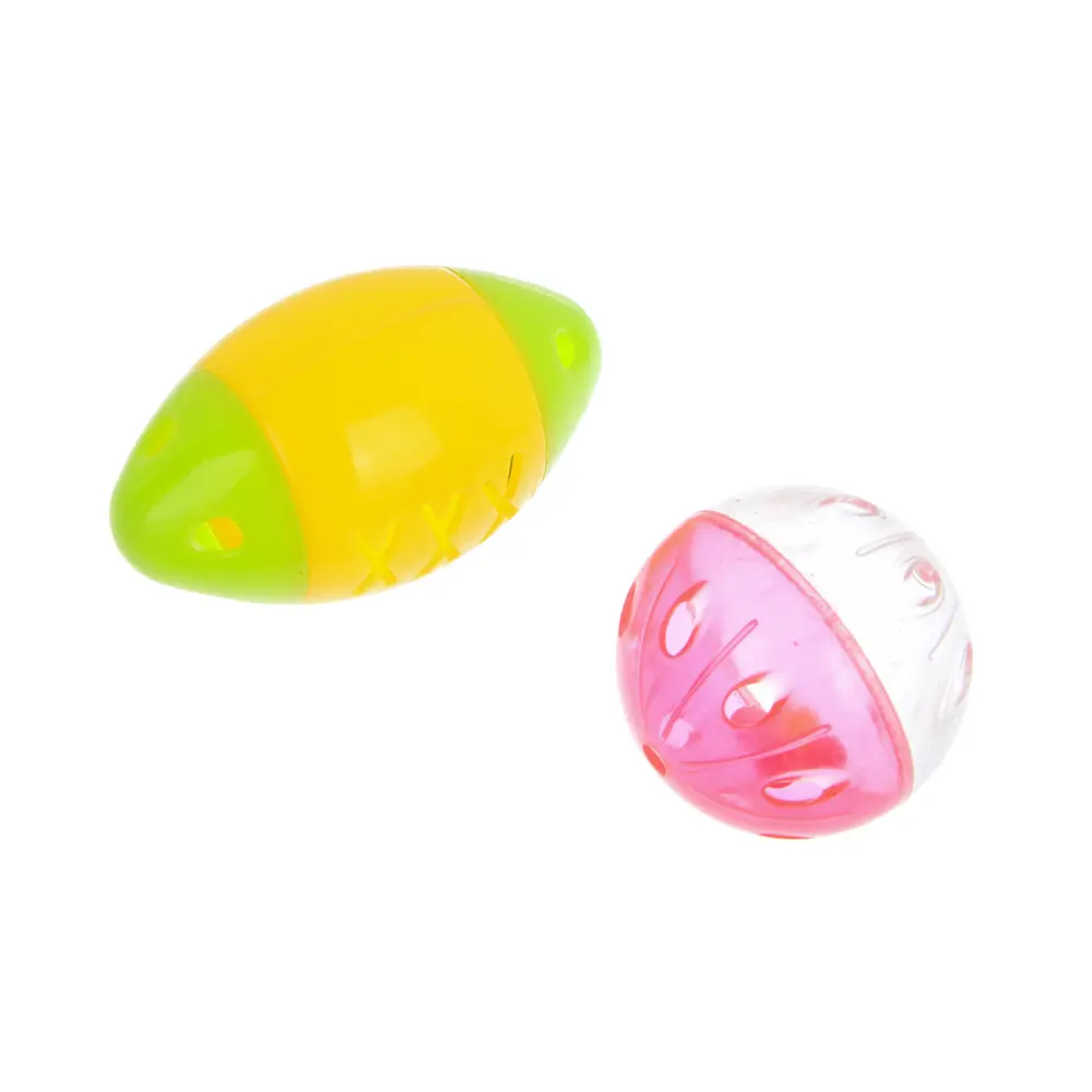 VETTA Игрушка для домашних животных, набор 2 шт, пластмасса, мячик, шарик - #1