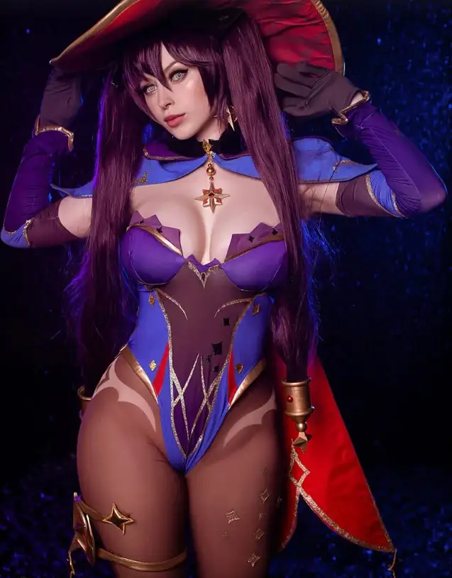 Genshin Impact Mona Cosplay 2