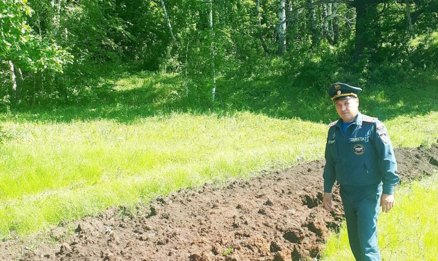 В Бугурусланском районе сотрудники МЧС обследуют территории, граничащие с лесами