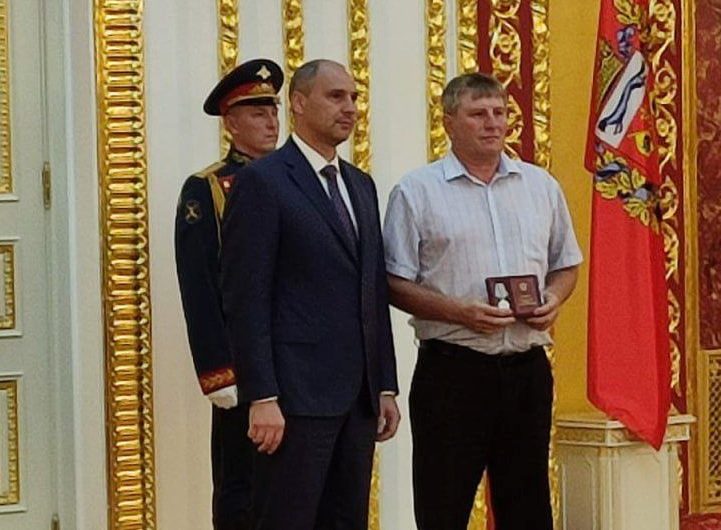 Алексей Логаев из Бугурусланского района награжден государственной наградой — медалью «За отвагу»