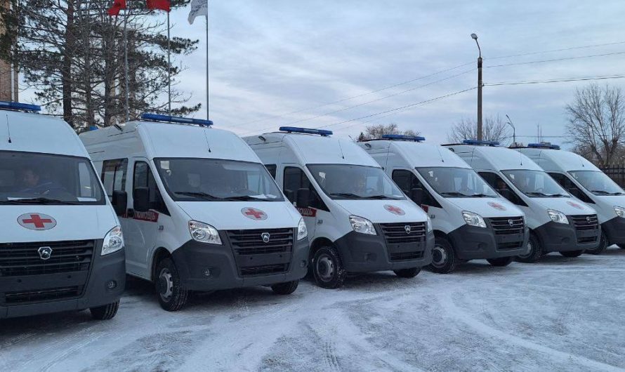 Оренбургский автопарк скорой помощи пополнился новыми автомобилями