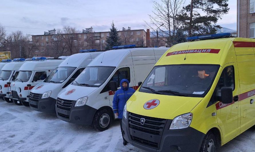 В Бугуруслан поступила новая машина скорой медицинской помощи