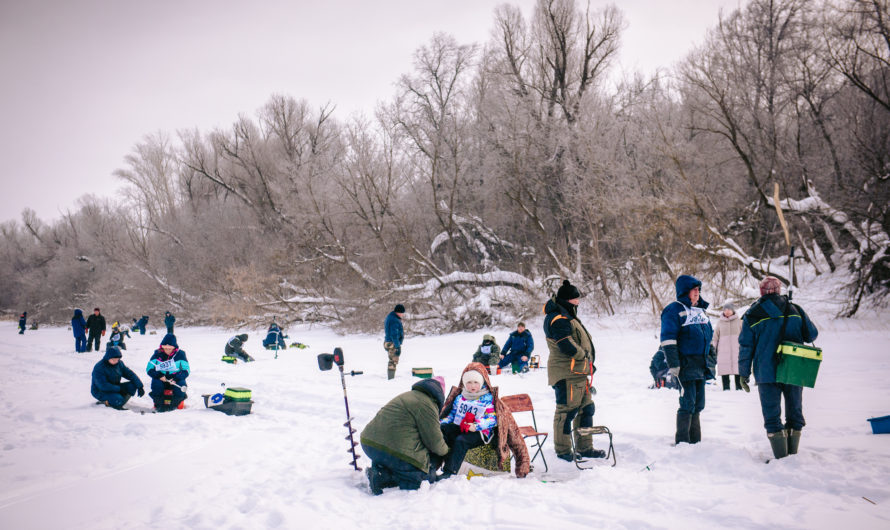 В Бугуруслане прошел традиционный чемпионат по зимней рыбалке