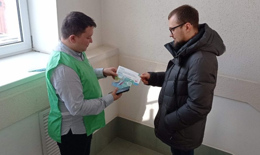 В Бугуруслане волонтеры рейтингового голосования заступают на пост