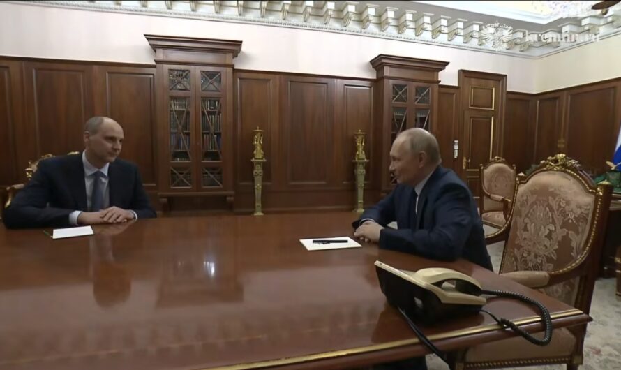 Владимир Путин предложил Денису Паслеру стать врио губернатора Свердловской области