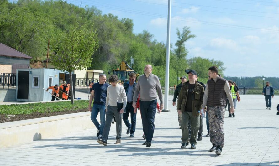 Набережную в Оренбурге планируют открыть к юбилею Великой Победы