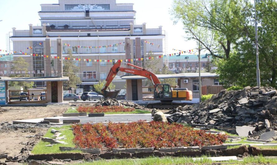 В Оренбургской области начались работы по благоустройству на объектах городской среды