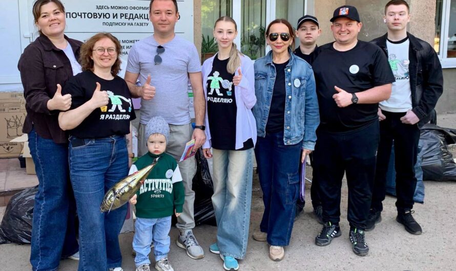 Глава Бугуруслана Дмитрий Дьяченко вместе с сыном поддержал акцию «Предельно РазДельно»