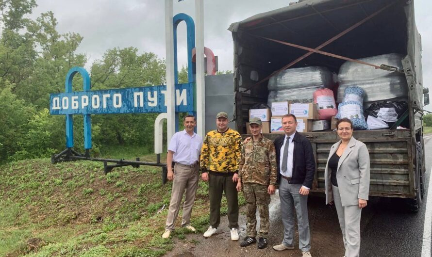 Из Бугуруслана в зону СВО везут КамАЗ гуманитарной помощи