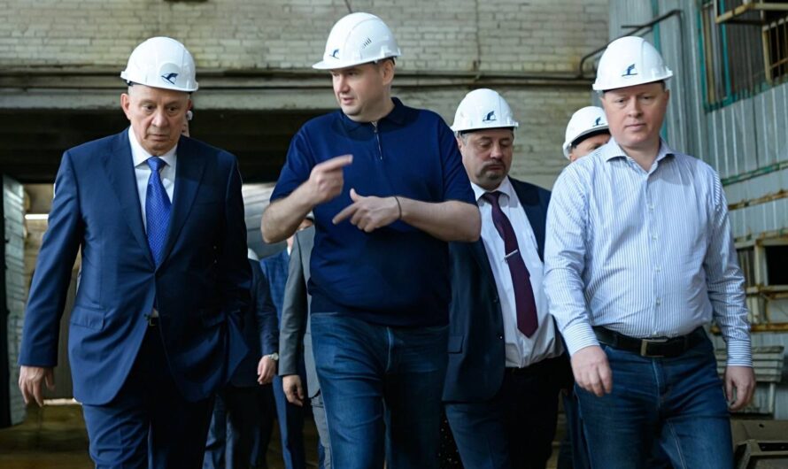Солнцев принял участие в запуске системы обработки металла на Орском заводе