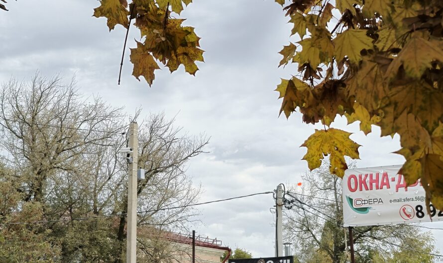 На опасных участках дорог Бугуруслана устанавливают камеры