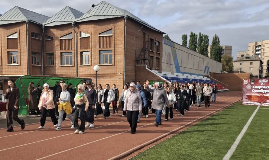 В Бугуруслане прошел Всероссийский день ходьбы