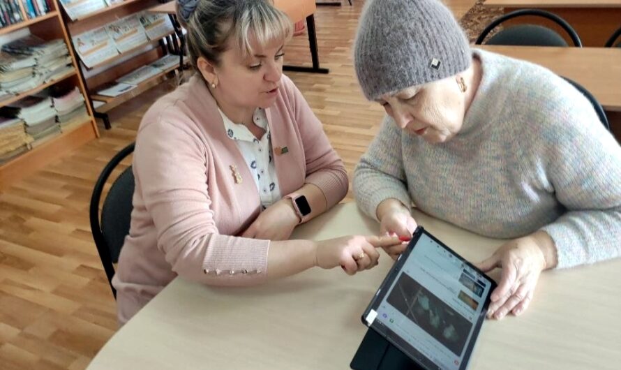 В библиотеке Бугурусланского района учат пользоваться гаджетами