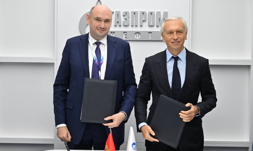 Солнцев подписал соглашение с председателем правления компании «Газпром нефть»