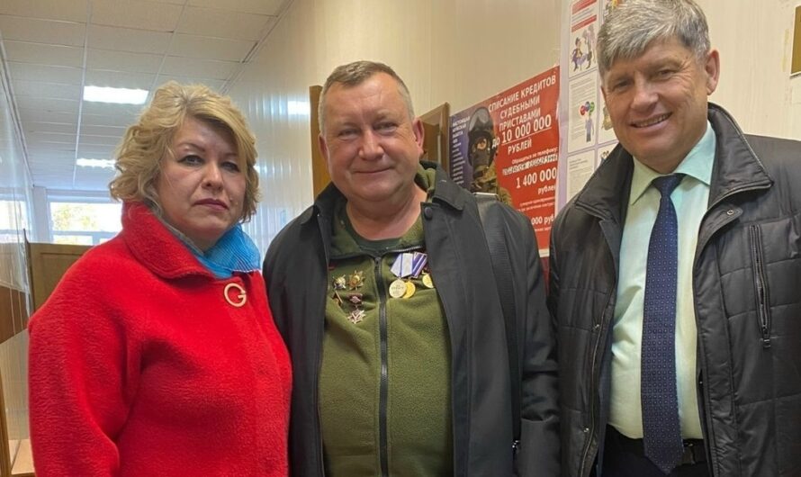 В Бугурусланском районе прошла встреча с ветераном СВО Николаем Астафьевым