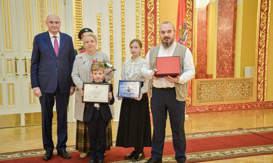 Потаповы из Бугуруслана удостоены ордена «Родительская слава»