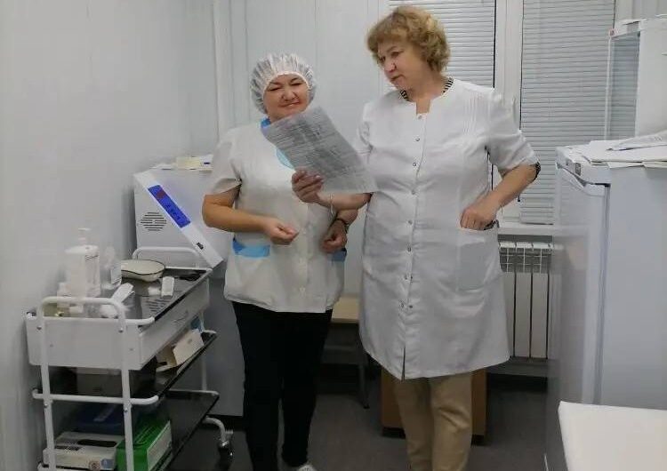 В амбулатории Бугурусланского района активно ведется прием пациентов